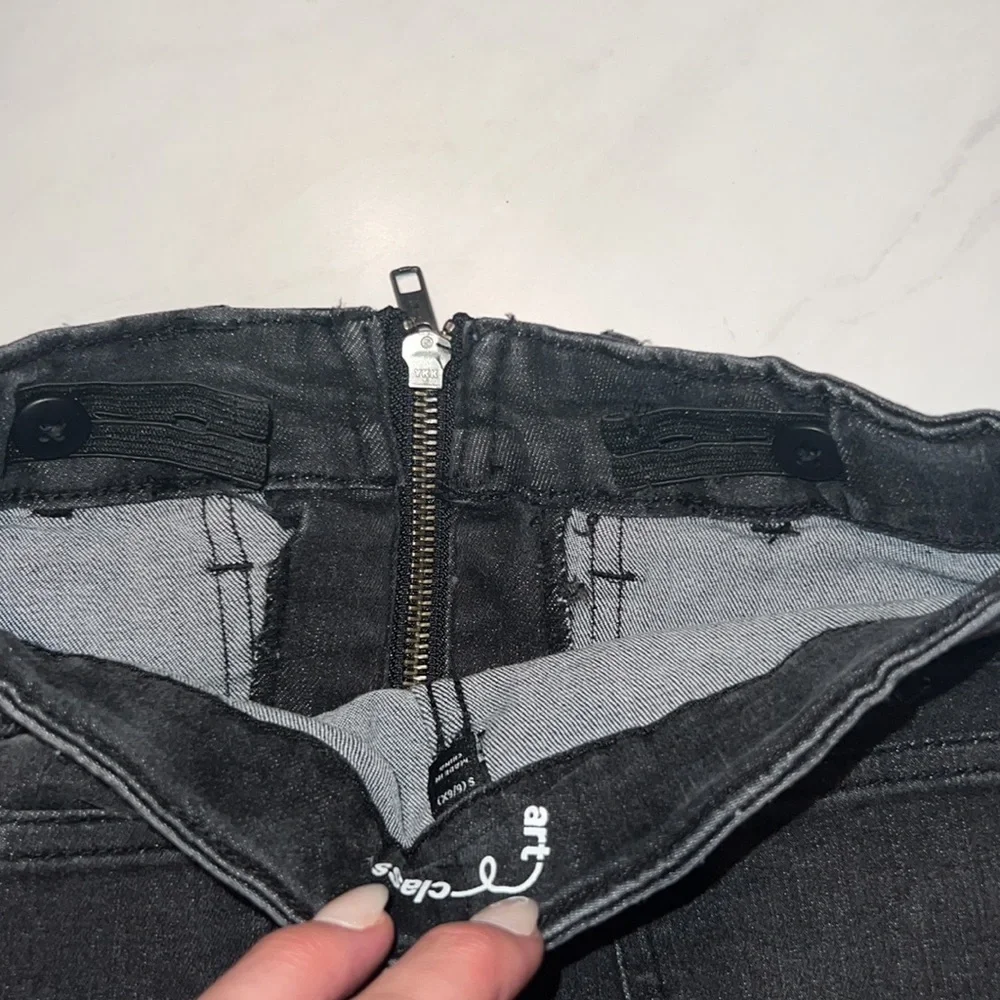 Art Class black denim skirt size Small 6/6X​​ - Picture 4 of 5